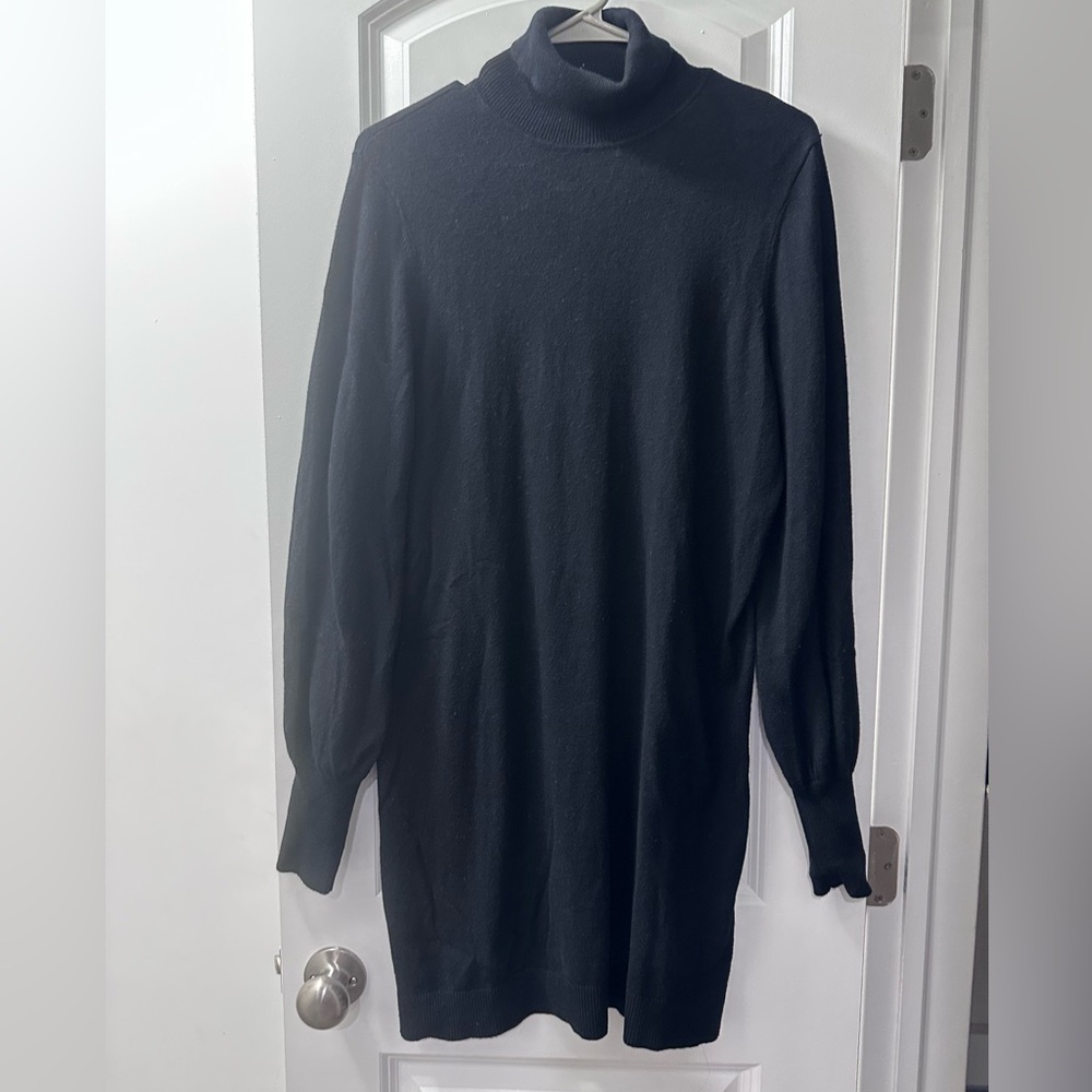 Wayf Black Sweater Dress Size Small